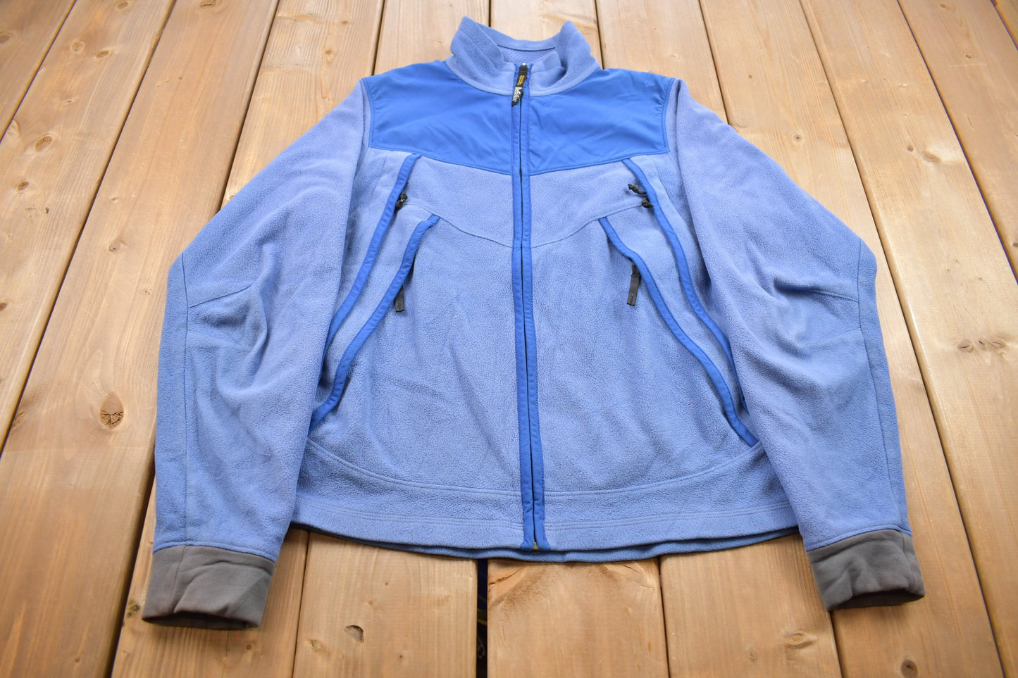 Vintage 1990s REI Women's Zip Up Fleece Light Jacket / Outdoorsman / Women's Vintage / 90s Sweater / Streetwear / Hiking / Fleece Zip up