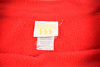 Vintage 1990s "Peace & Joy" Christmas All Over Print Crewneck Sweatshirt