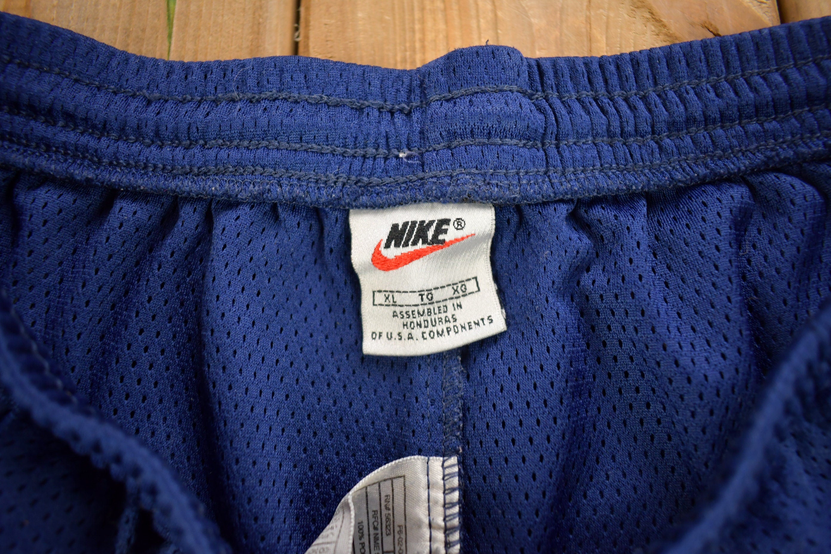 Vintage 1990s Nike Mini Swoosh Gym Shorts Size XL