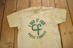 Vintage 1950s I Did It For Cystic Fibrosis Graphic T Shirt