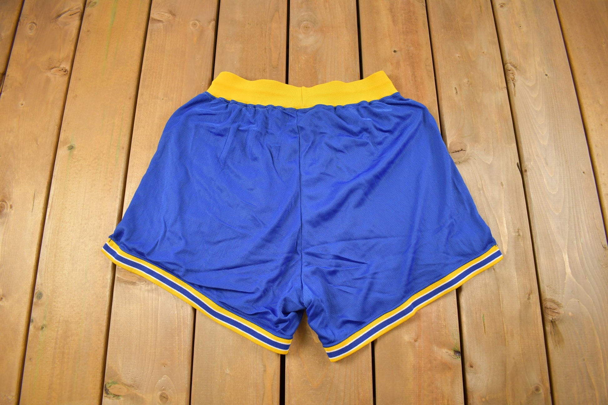 Vintage 1980s Golden State Warriors NBA Champion Basketball Shorts Size Large