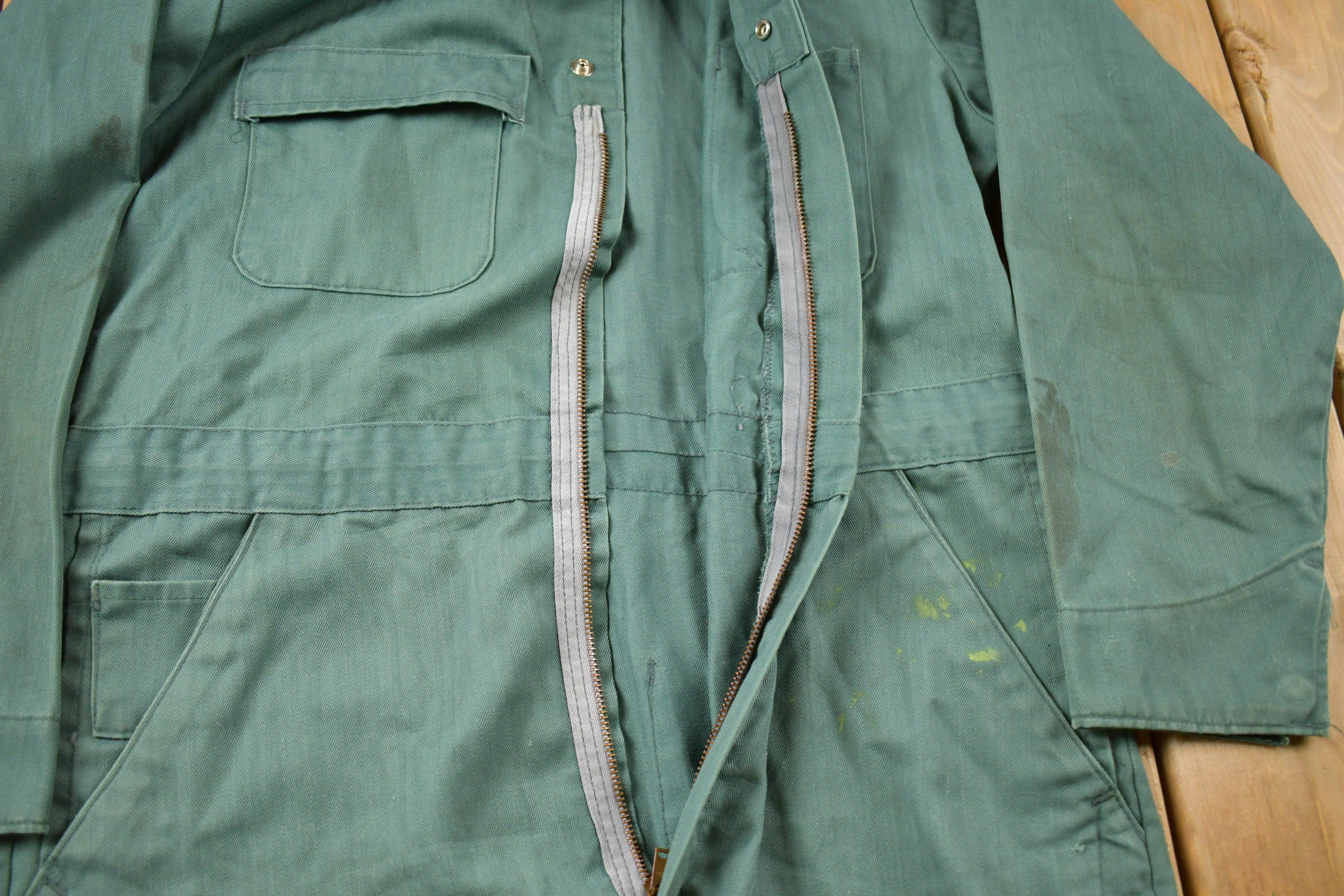 Vintage 1950s Penney's Big Mac Sanforized Coverall Jumpsuit Size Medium