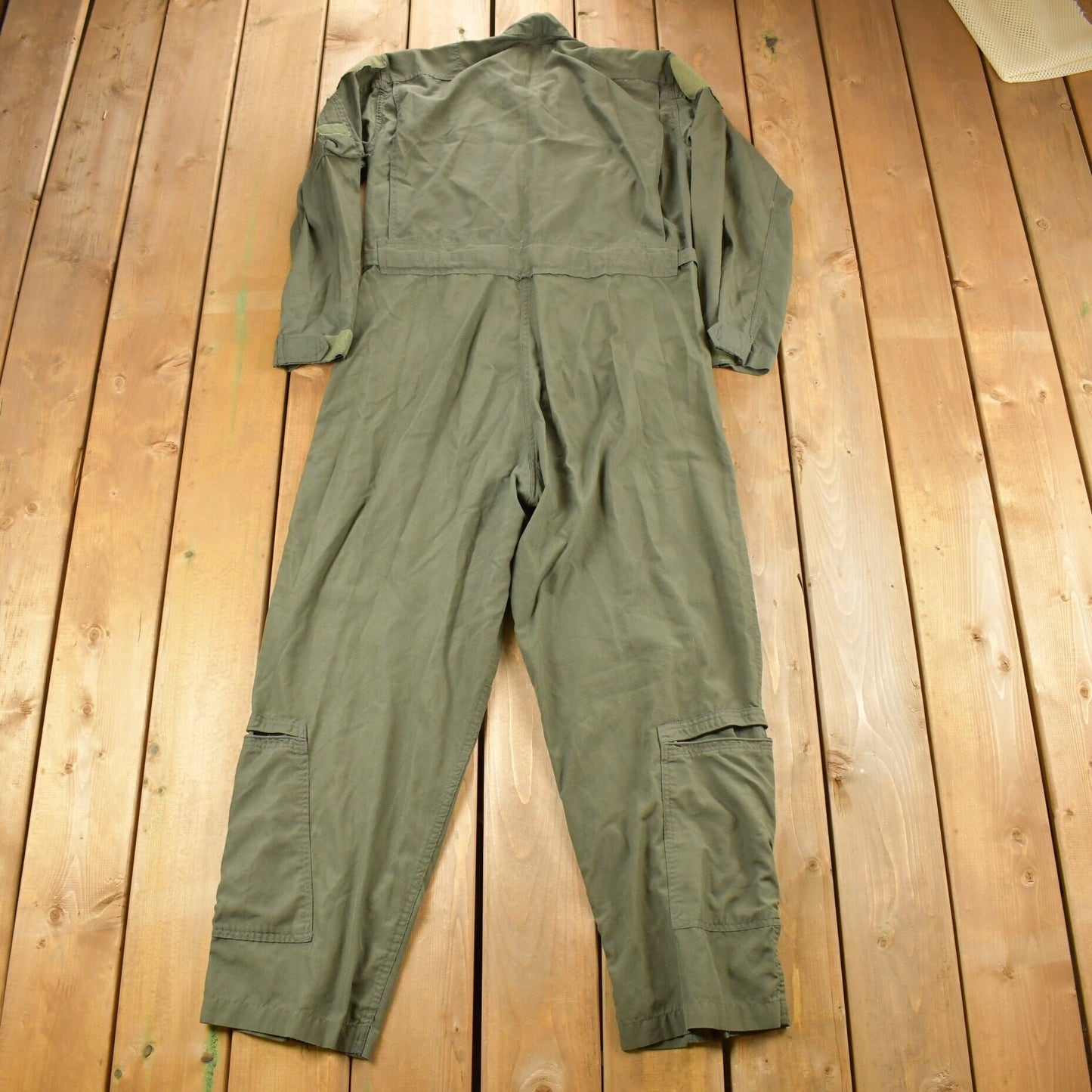 Vintage 1999 US Military Flyers Coveralls Jumpsuit Size 44 / Vintage Overalls / Militaria / Distressed Coveralls / Type CWU