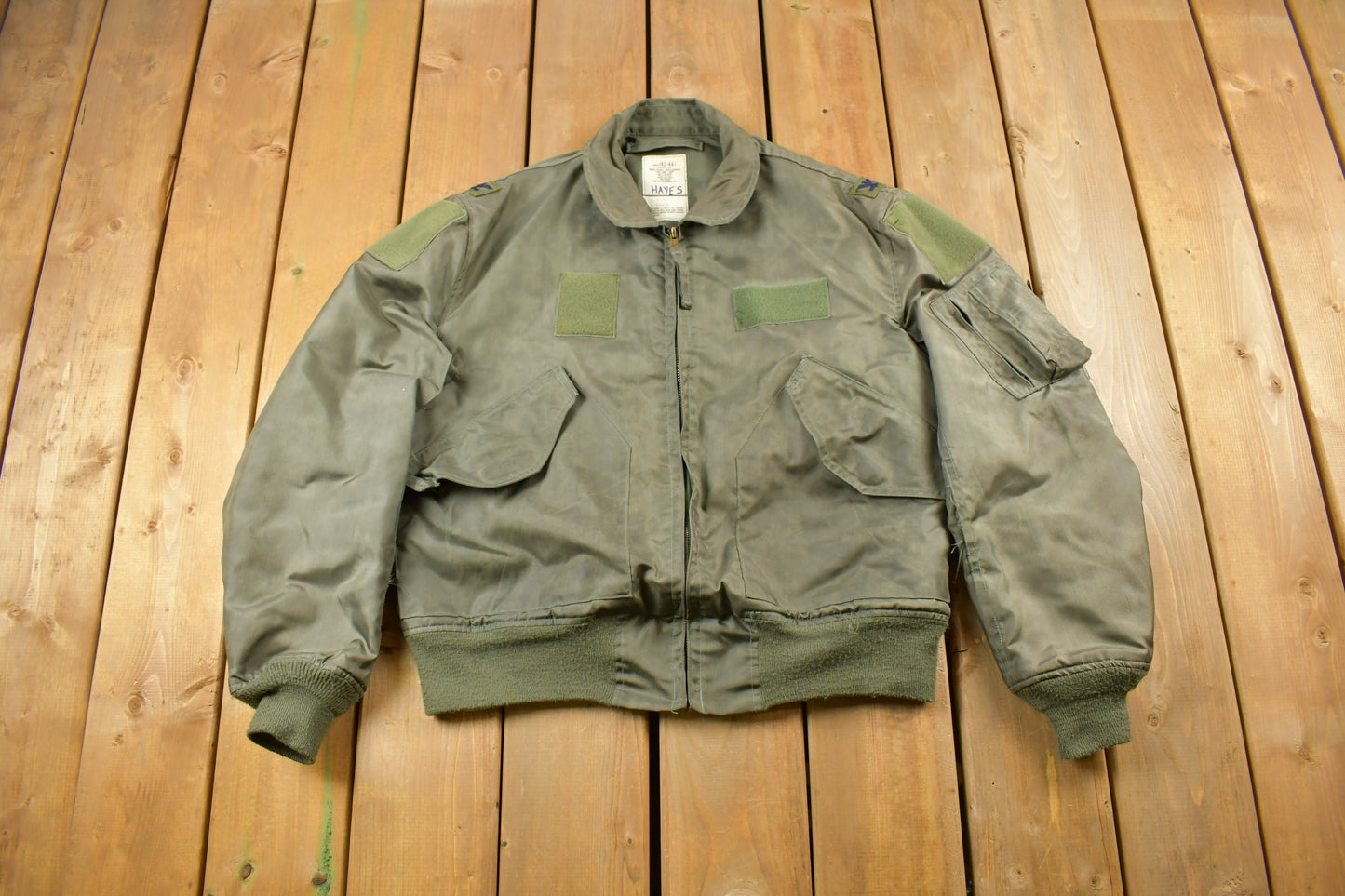 Vintage 2000 US Army Summer Flyers Military Jacket / Type CWU Bomber Jacket / Militaria / Size Large / Streetwear / Army Flight Jacket