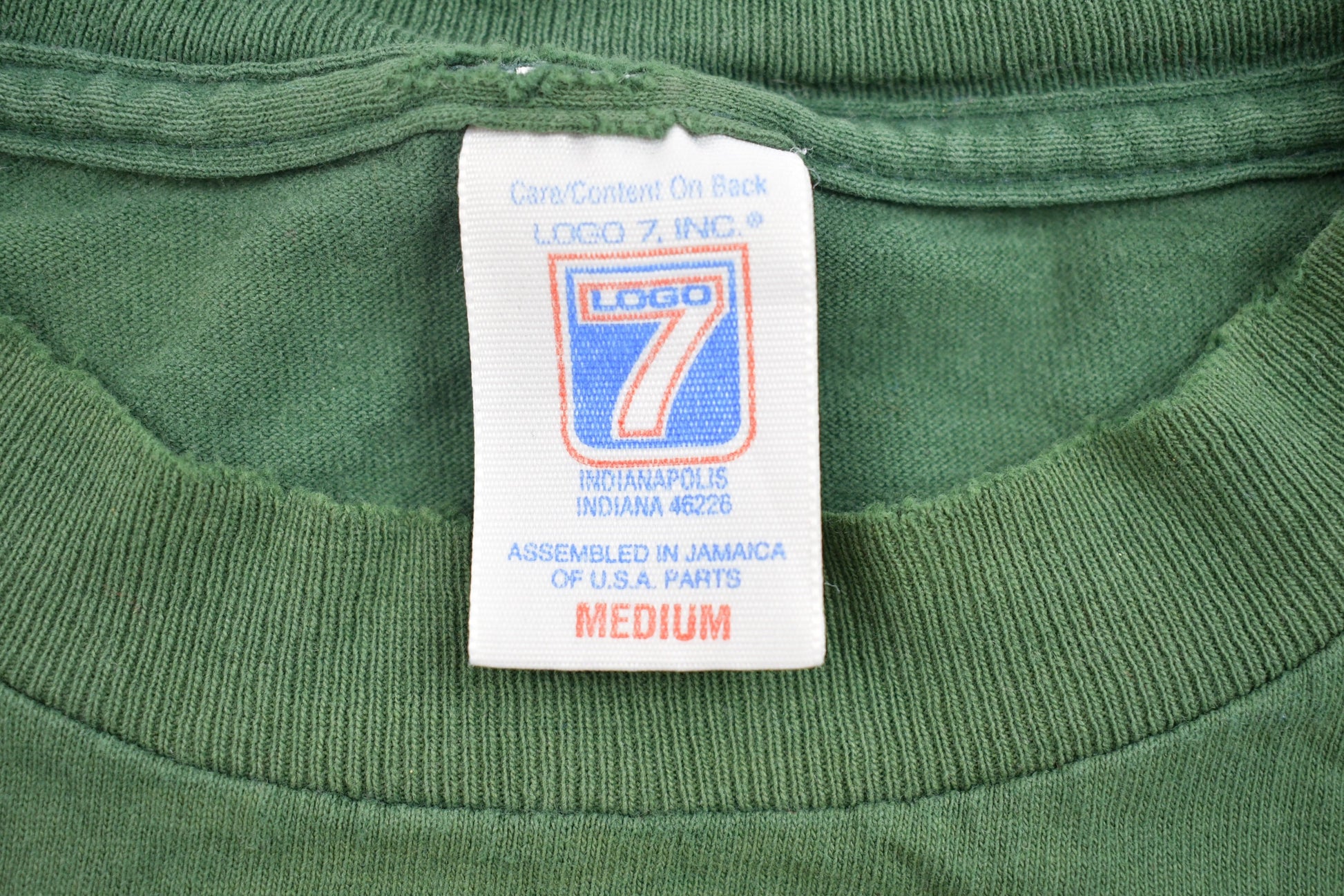 Vintage 1990s Logo 7 Green Bay Packers Graphic T Shirt