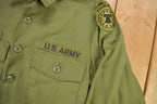 Vintage 1960s US Army Military "Ebling" Button Up Shirt