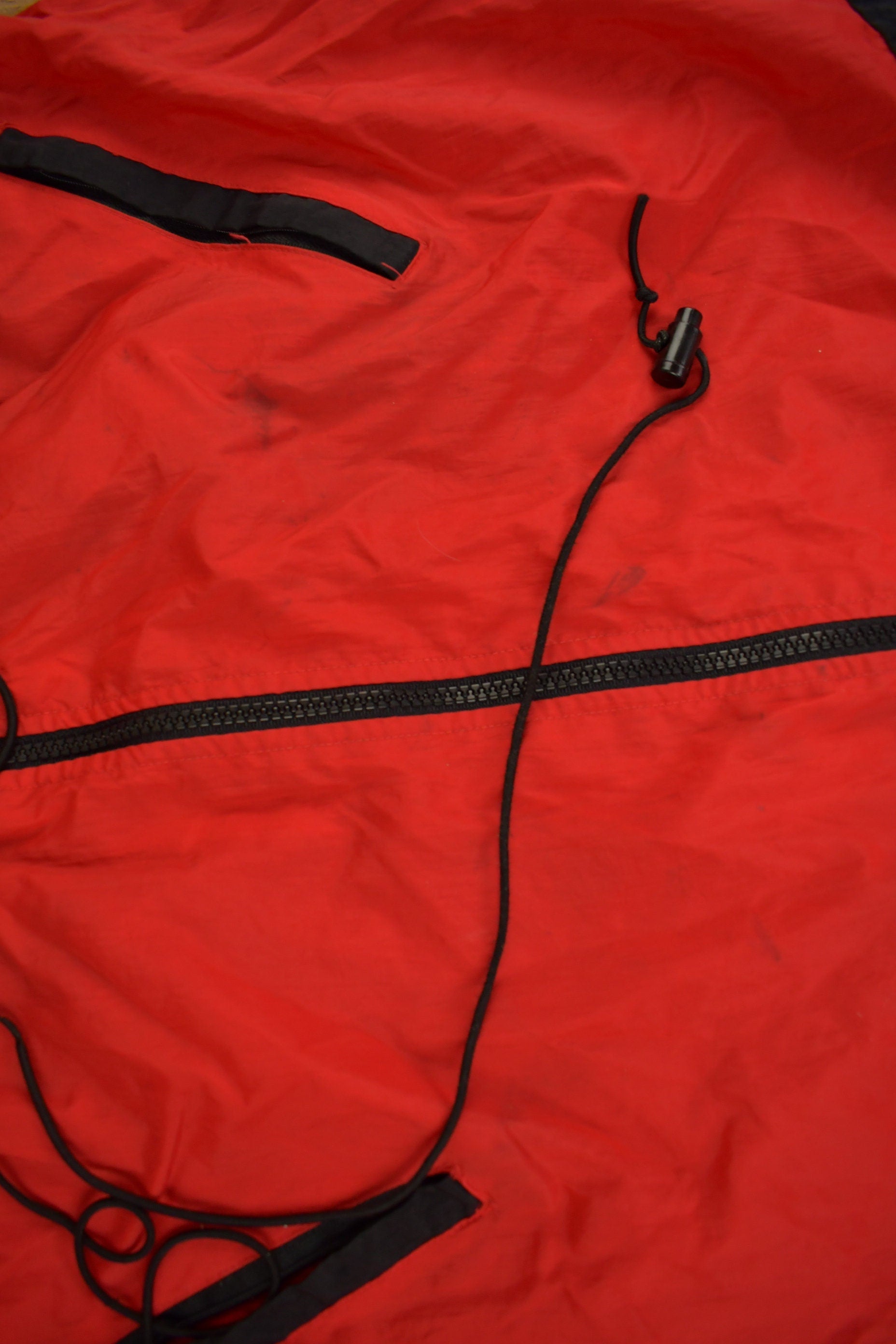 Vintage 1990s Marlboro Adventure Team Color Block Windbreaker Jacket