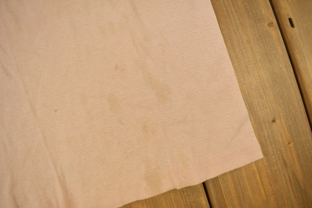 Vintage 1960s Days Of Our Lives Graphic Ringer T Shirt