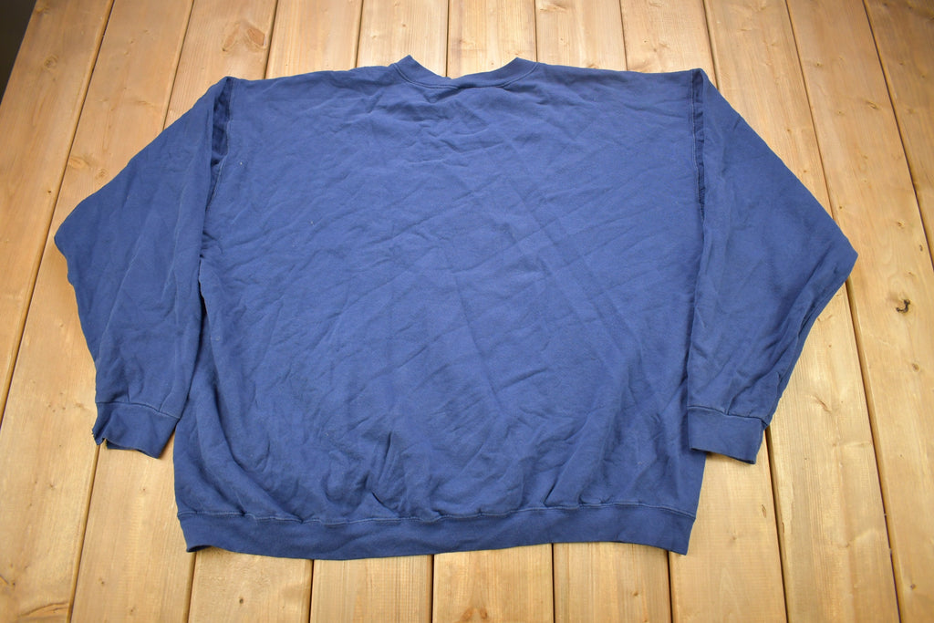 Vintage 1990s Nike Big Swoosh Graphic Crewneck Sweatshirt