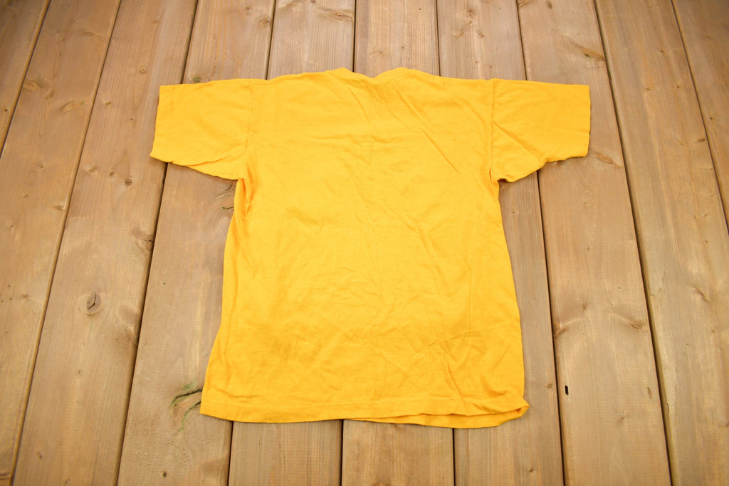 Vintage 1970s Camp Unirondack Graphic Champion T Shirt