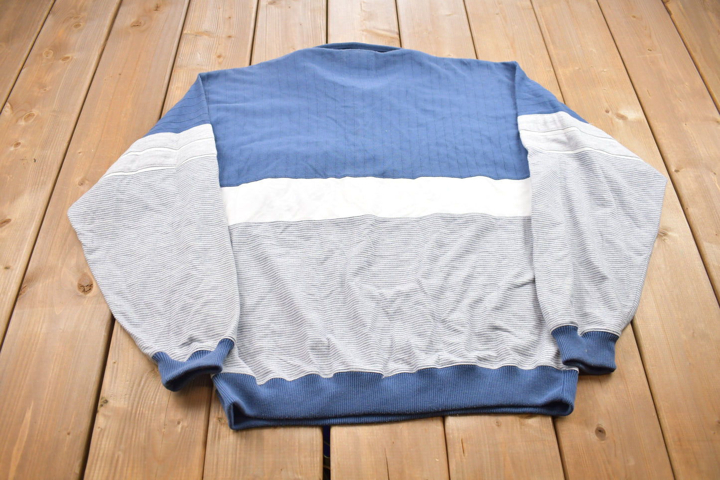 Vintage 1990s Greenline Collared Sweatshirt / 90s Crewneck / Essential / Streetwear / 90s / Casual Sweater