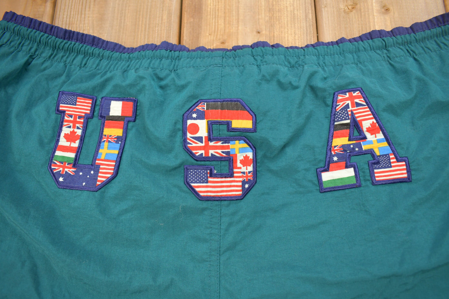 Vintage 1996 Atlanta Olympics USA Speedo Swimming Shorts Size XL / Bathing Suit / Swim Shorts / American Vintage / Streetwear / Embroidered