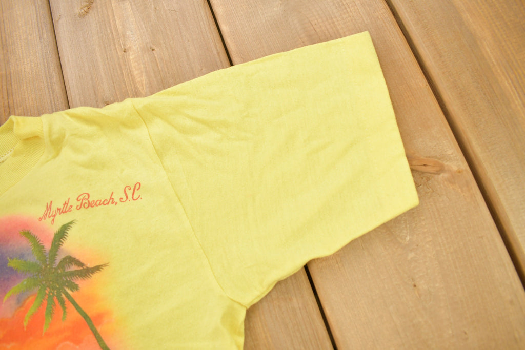 Vintage 1975 Myrtle Beach South Carolina Beach Theme T-Shirt