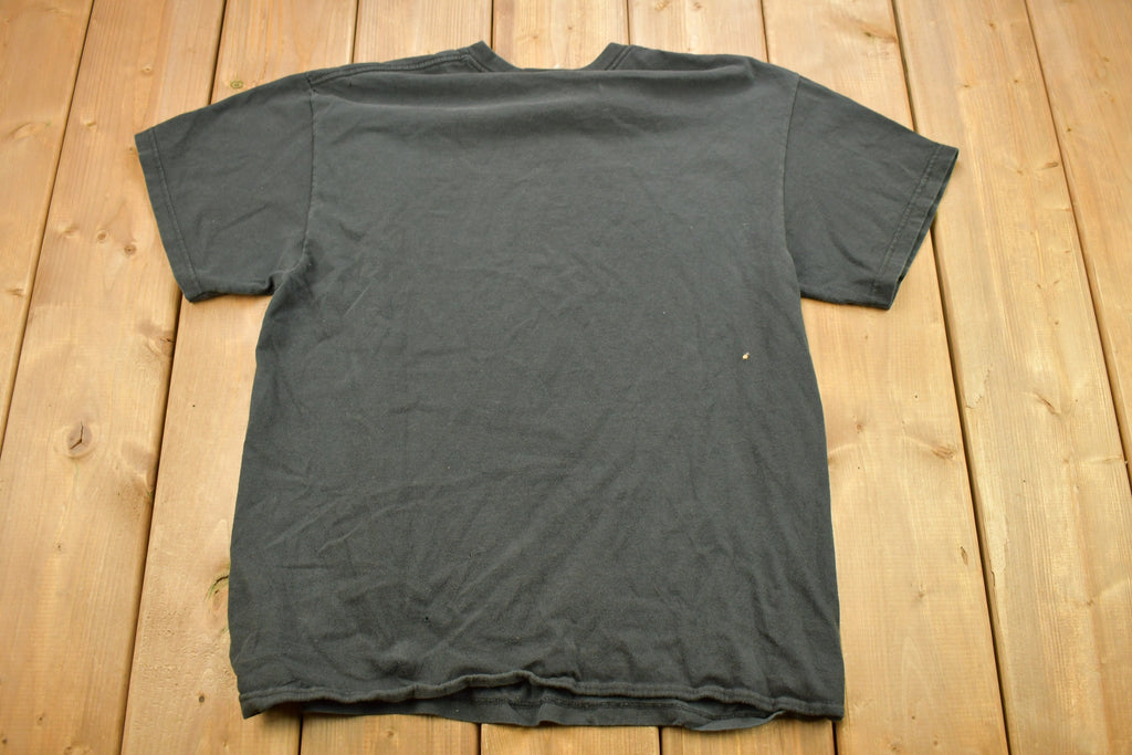 Vintage 1990s "I Used To Think Drinking Was Bad For Me, So I Gave Up Thinking" Graphic T Shirt