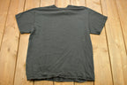 Vintage 1990s "I Used To Think Drinking Was Bad For Me, So I Gave Up Thinking" Graphic T Shirt