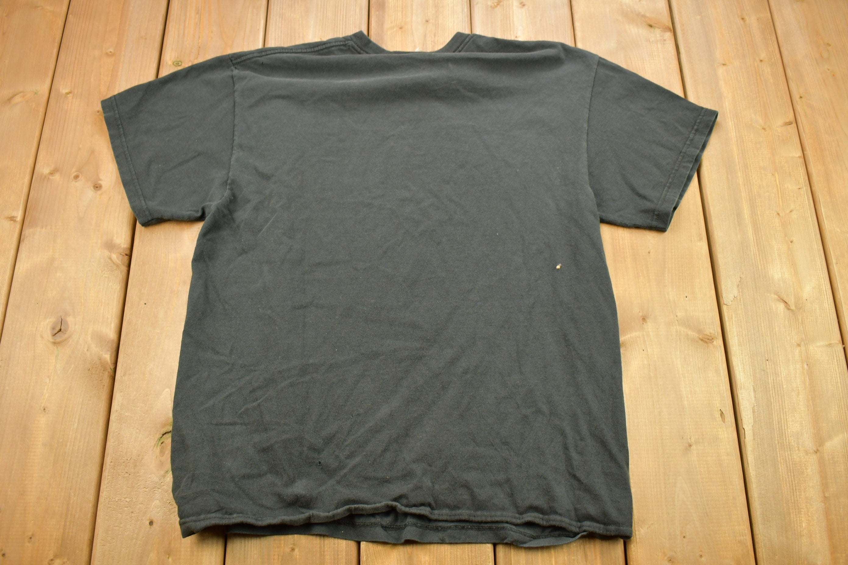Vintage 1990s "I Used To Think Drinking Was Bad For Me, So I Gave Up Thinking" Graphic T Shirt