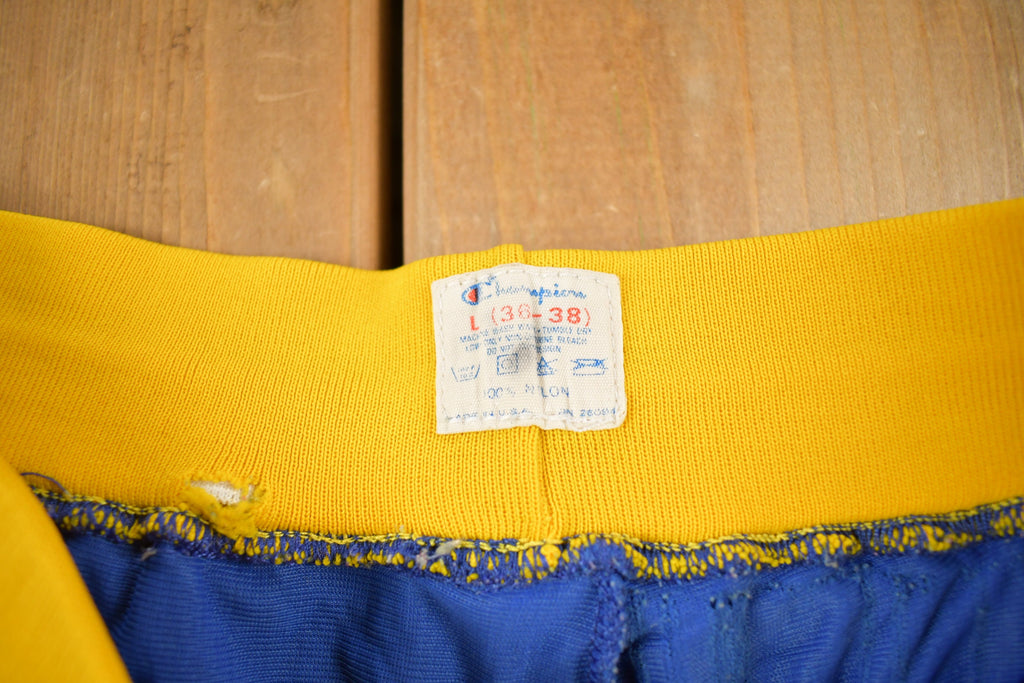 Vintage 1980s Golden State Warriors NBA Champion Basketball Shorts Size Large