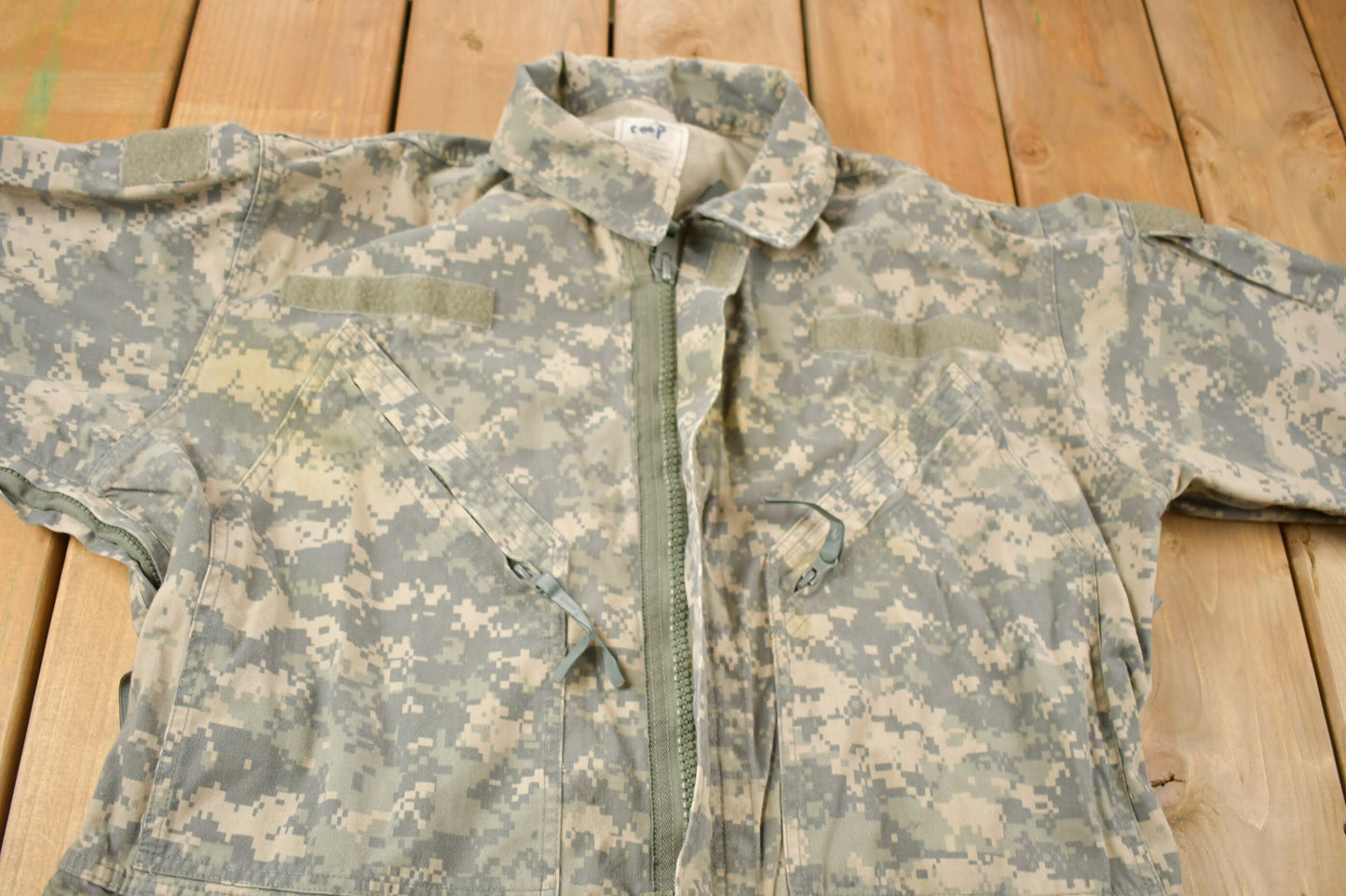 Vintage US Military Mechanic Coveralls Size XL / Vintage Coveralls / Militaria / Distressed Coveralls / Digital Camouflage