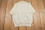 Vintage 1990s 100% Virgin Wool Patterned Sweater