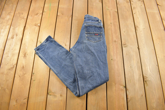 Vintage 1990s Wrangler Western Style Denim Jeans Size 27 x 33 / Made in USA / American Vintage / Workwear / Streetwear / Vintage Pants