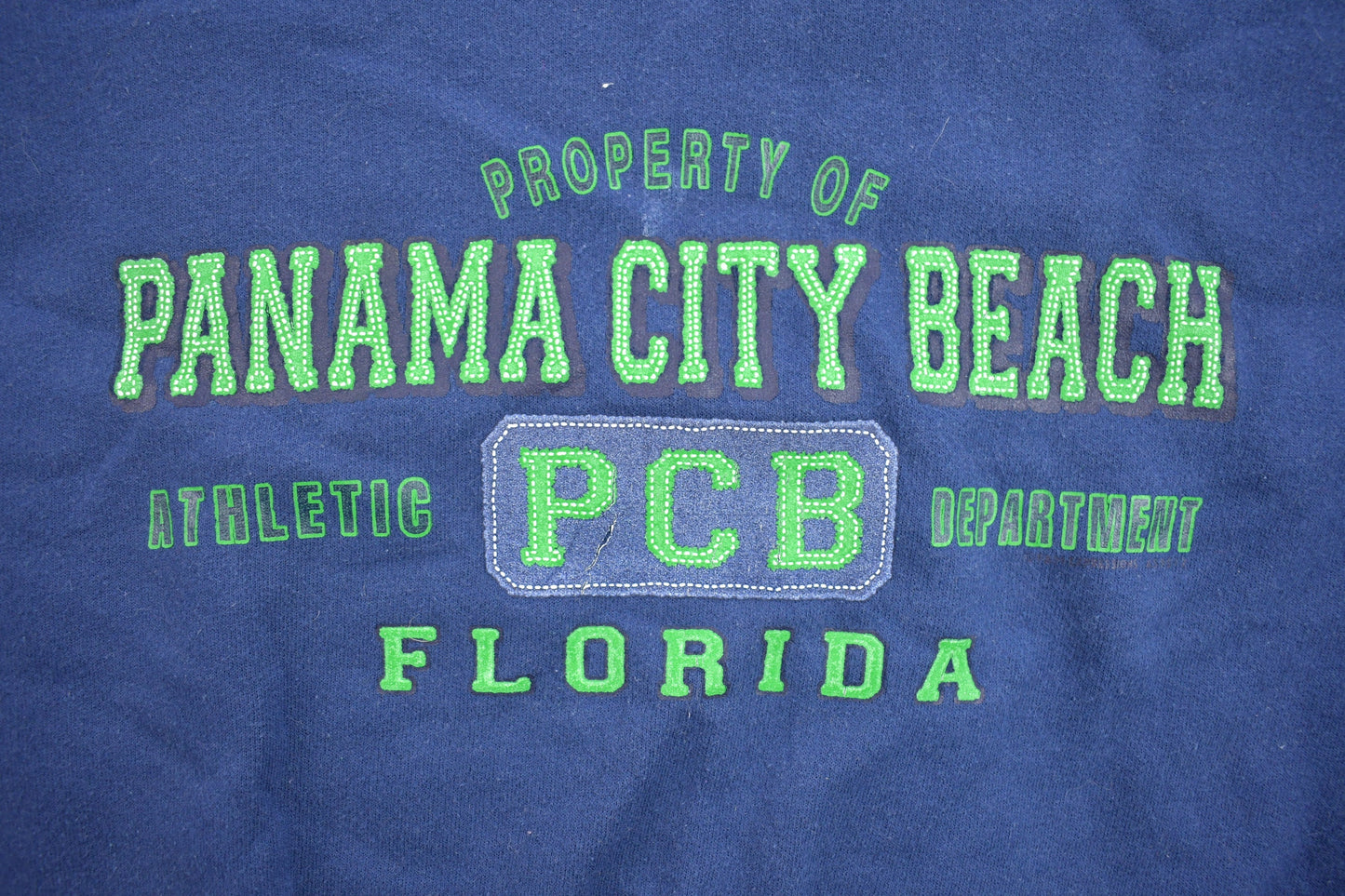 Vintage 1990s Panama City Beach Florida Crewneck Sweatshirt / 90s Crewneck / Souvenir Sweater / Streetwear / Travel And Vacation