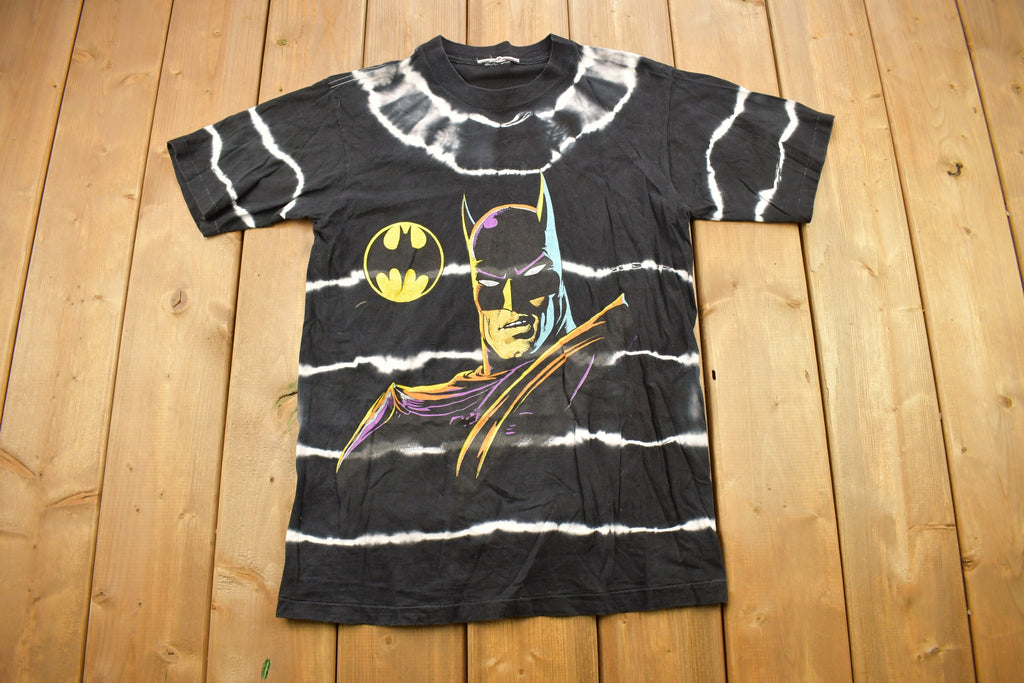 Vintage 1980s Batman DC Comics All Over Print T-Shirt