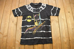 Vintage 1980s Batman DC Comics All Over Print T-Shirt