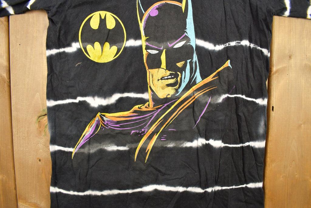 Vintage 1980s Batman DC Comics All Over Print T-Shirt