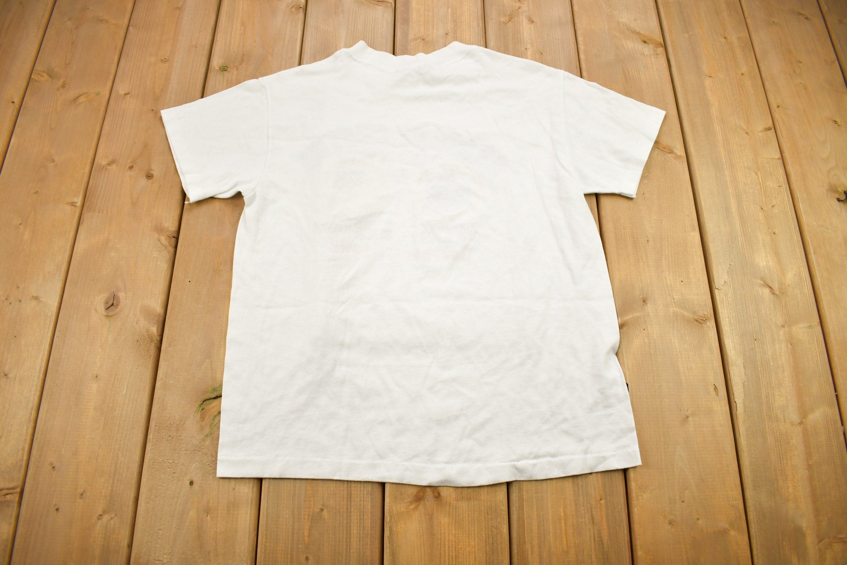 Vintage 1988 Edmonton Oilers Vs Chicago Blackhawks NHL Graphic T-Shirt