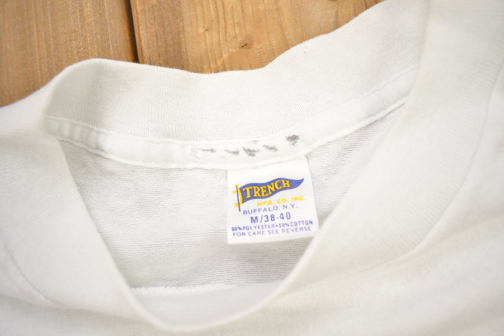 Vintage 1988 Edmonton Oilers Vs Chicago Blackhawks NHL Graphic T-Shirt