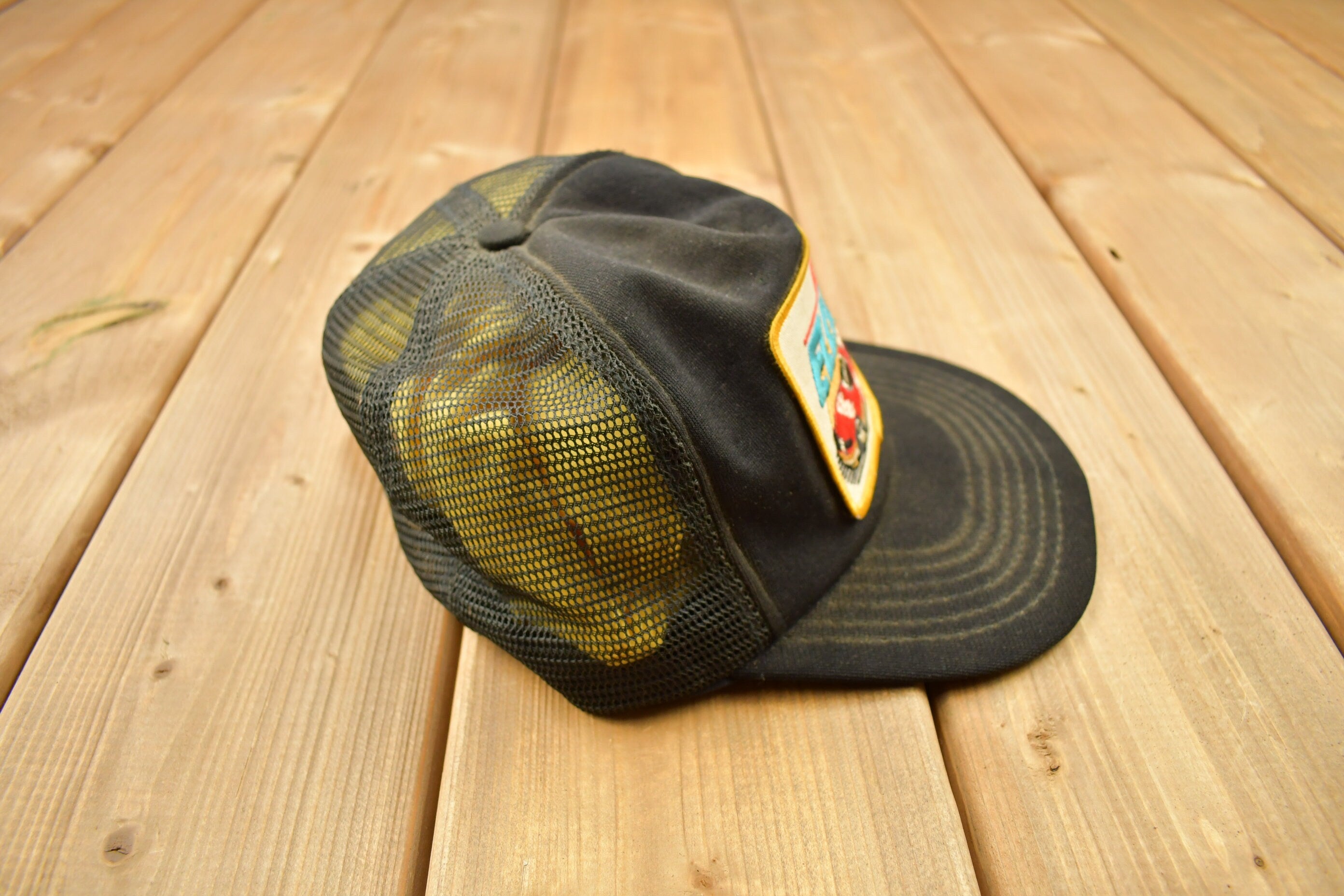 Vintage 1970s Bill Elliot Nascar Patch Trucker Hat