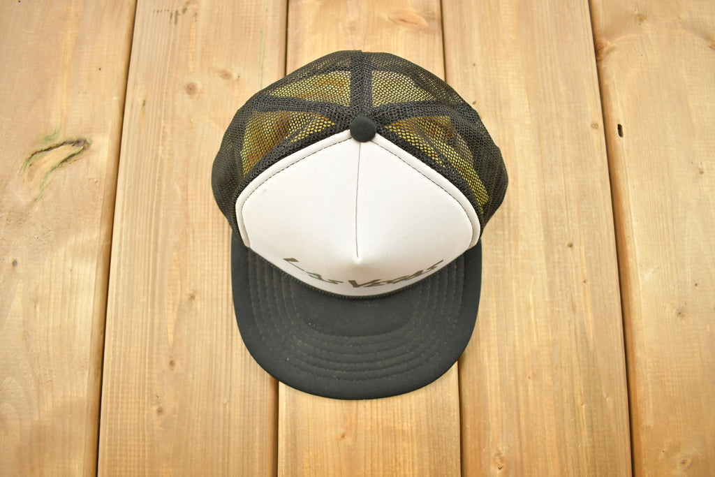 Vintage 1980s Las Vegas Nevada Trucker Hat