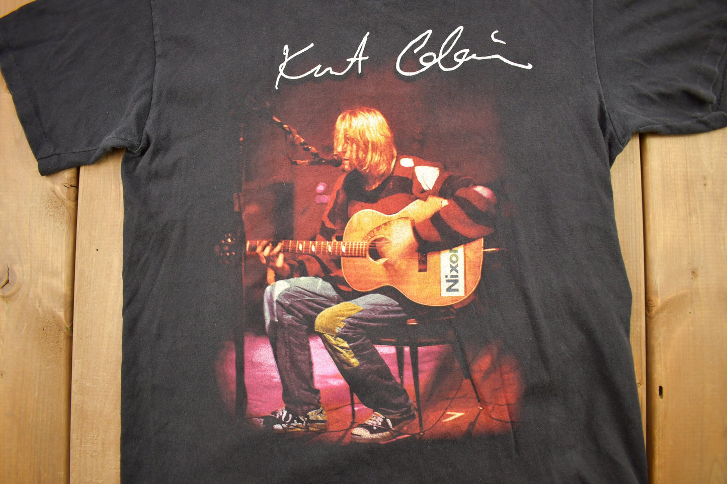 Vintage 1999 Kurt Cobain Nirvana Graphic Band T-shirt / Single Stitch / Band Tee / Premium Vintage / Vintage Nirvana