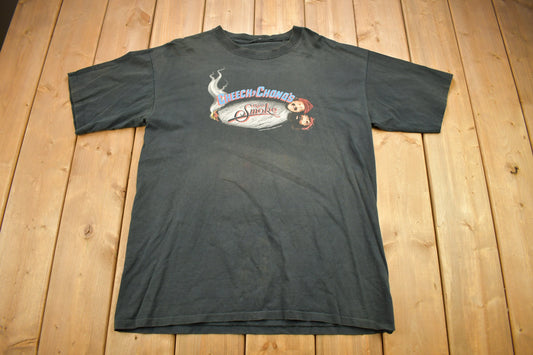 Vintage 1990s Cheech And Chong Up In Smoke Movie Promo T-shirt / Vintage Movie Tee / Made In USA / Single Stitch / Rare Vintage