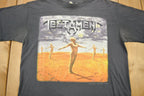 Vintage 1989 Testament Practice What Your Preach Tour Band T-shirt