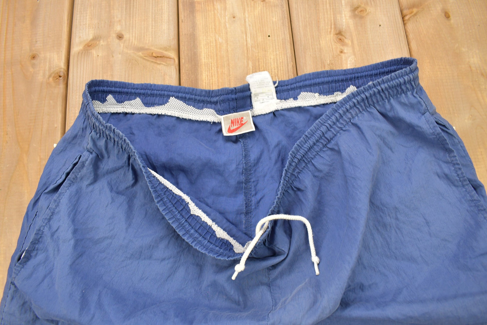 Vintage 1990s Nike Grey Tag Bathing Suit Size M