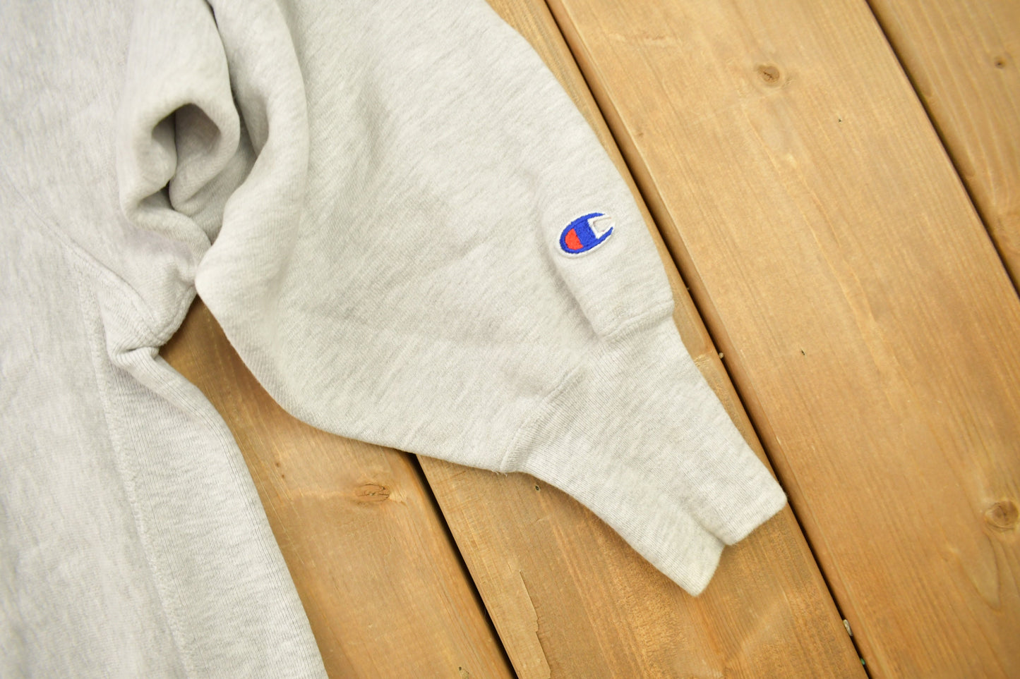 Vintage 1990s Grey Champion Reverse Weave Crewneck / Vintage Champion / Vintage Pullover / Streetwear / Made In USA / Sportswear