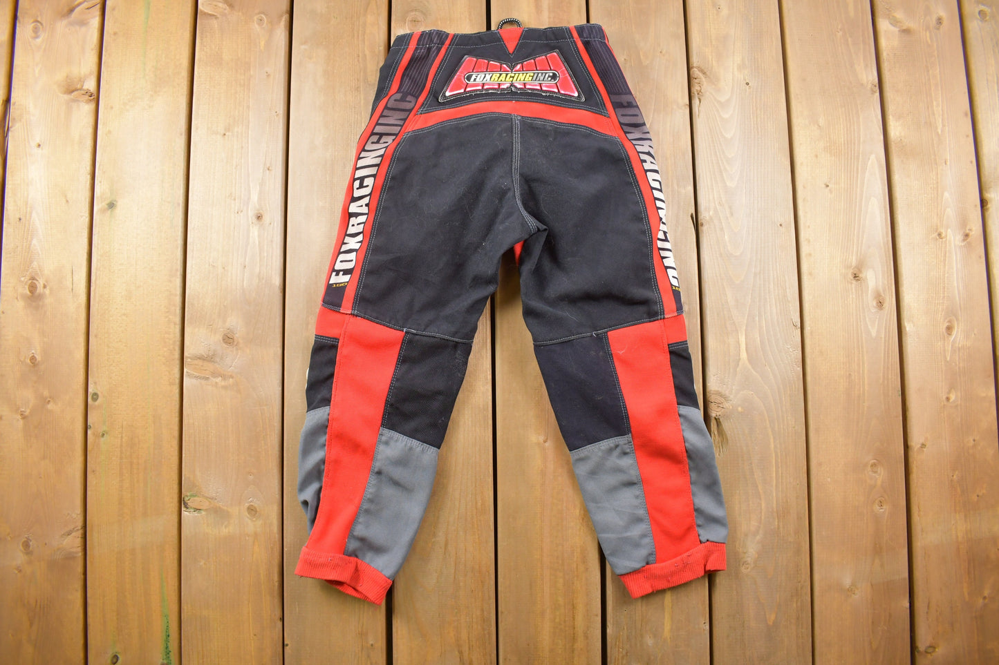 Vintage 1990s Fox Racing Kid's Motocross Pants Size 21 x 21 / Streetwear / Dirt Biking Pants / Racing Pants