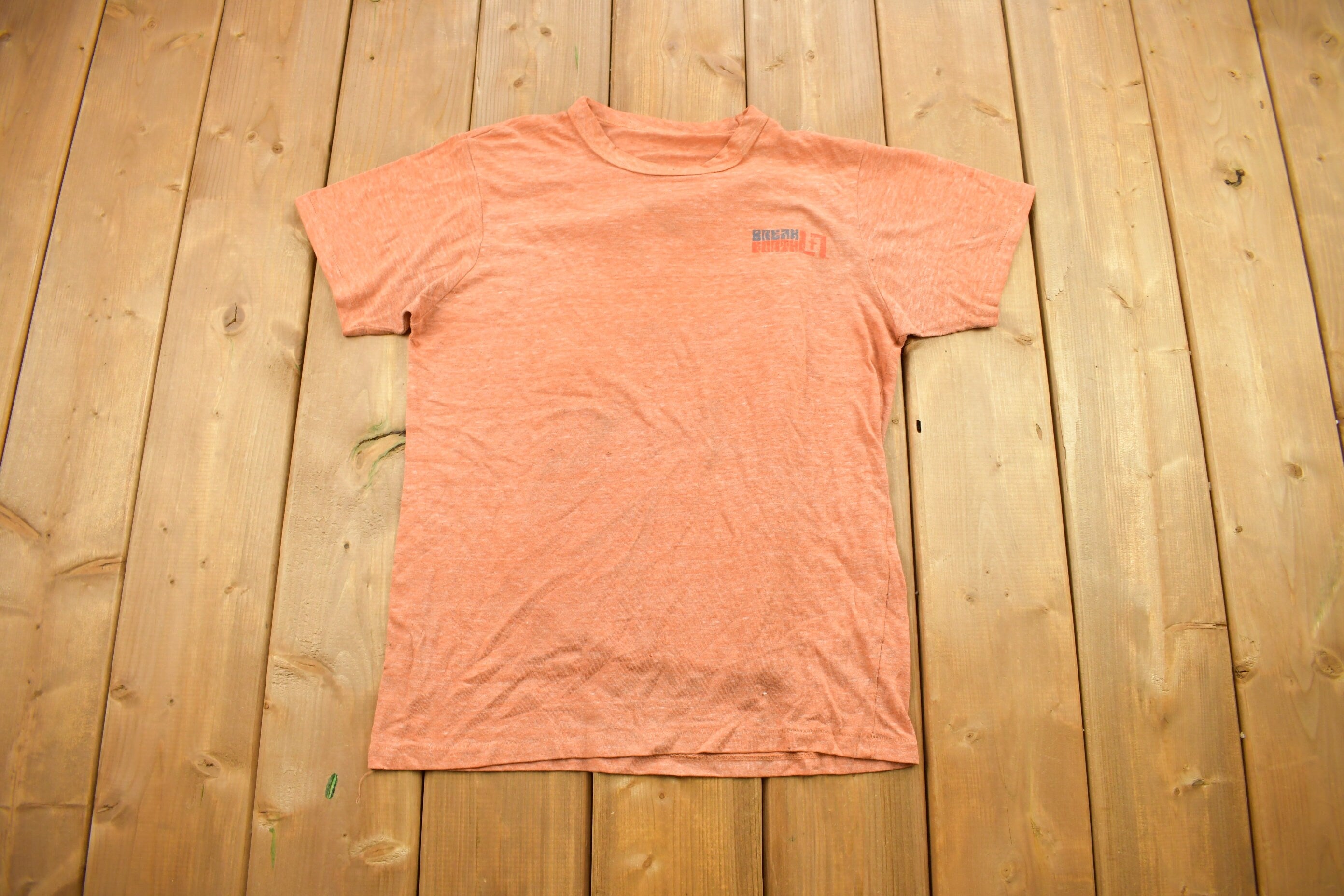 Vintage 1970s Break Forth Christian Theme Graphic T Shirt