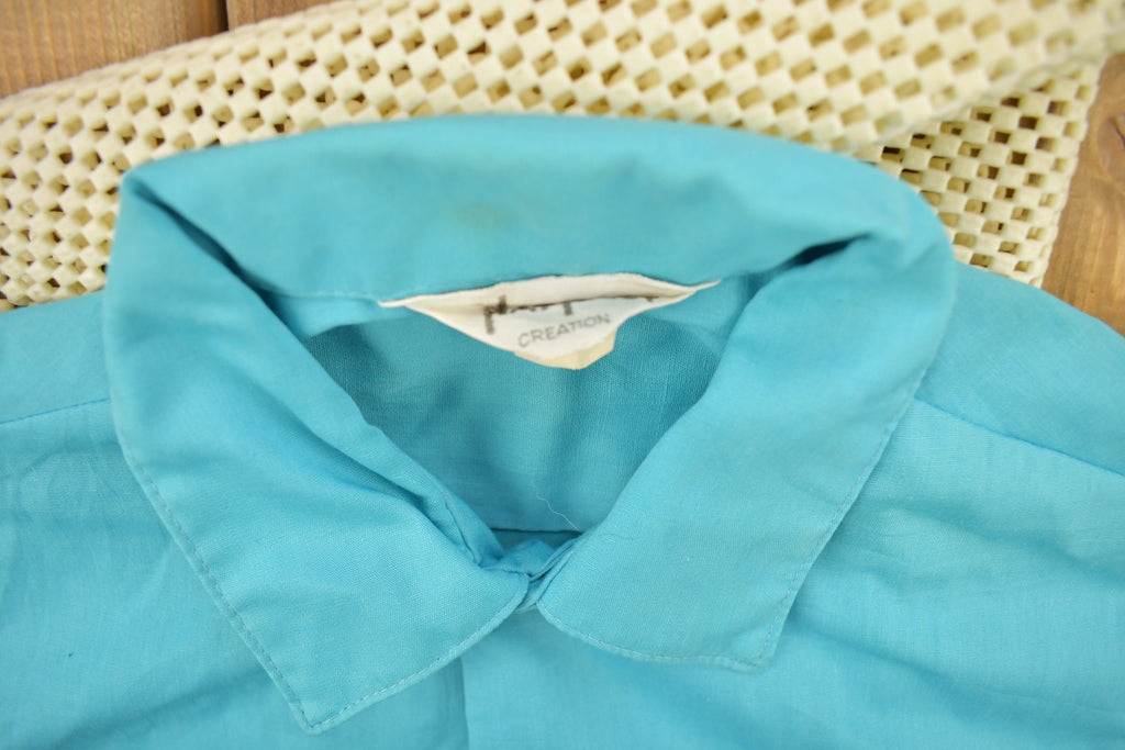 Vintage 1970s Crouse-Hinds Chain Stitched Bowling Shirt