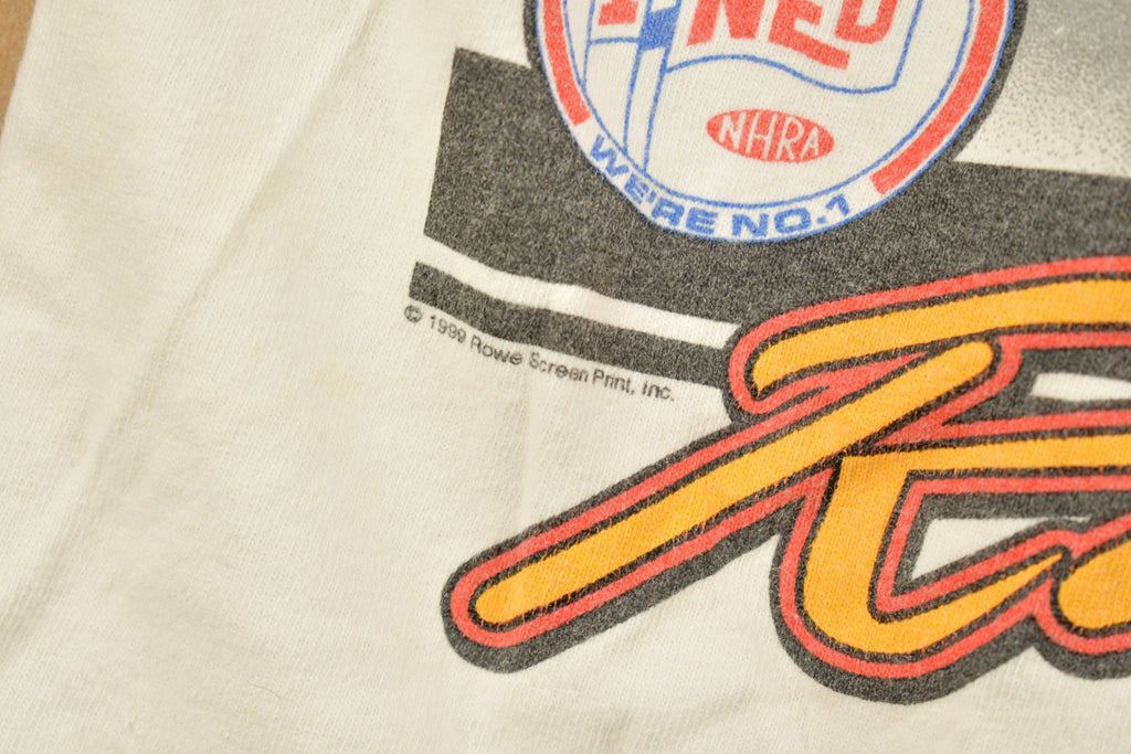 Vintage 1990s Numidia  Racing Graphic Tank Top Shirt