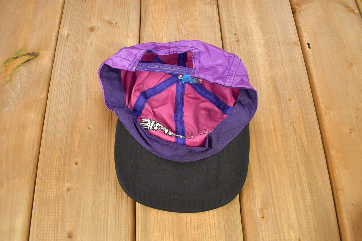 Vintage 1990s Polaris Satin Snapback Hat