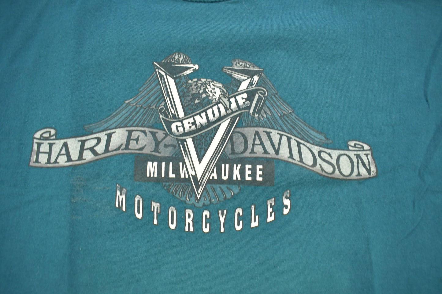 Vintage 1990s Harley Davidson Cameron's Perth Ontario T-Shirt