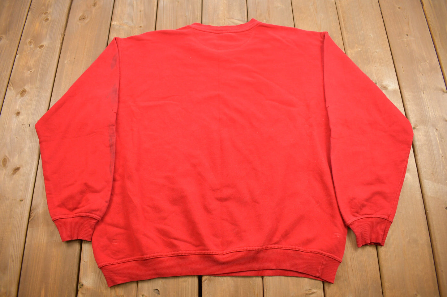 Vintage 1990s Russell Pluma Athletics Blank Crewneck Sweatshirt / 90s Basic Crewneck / Made In USA / Athleisure / Streetwear / 90s Blank