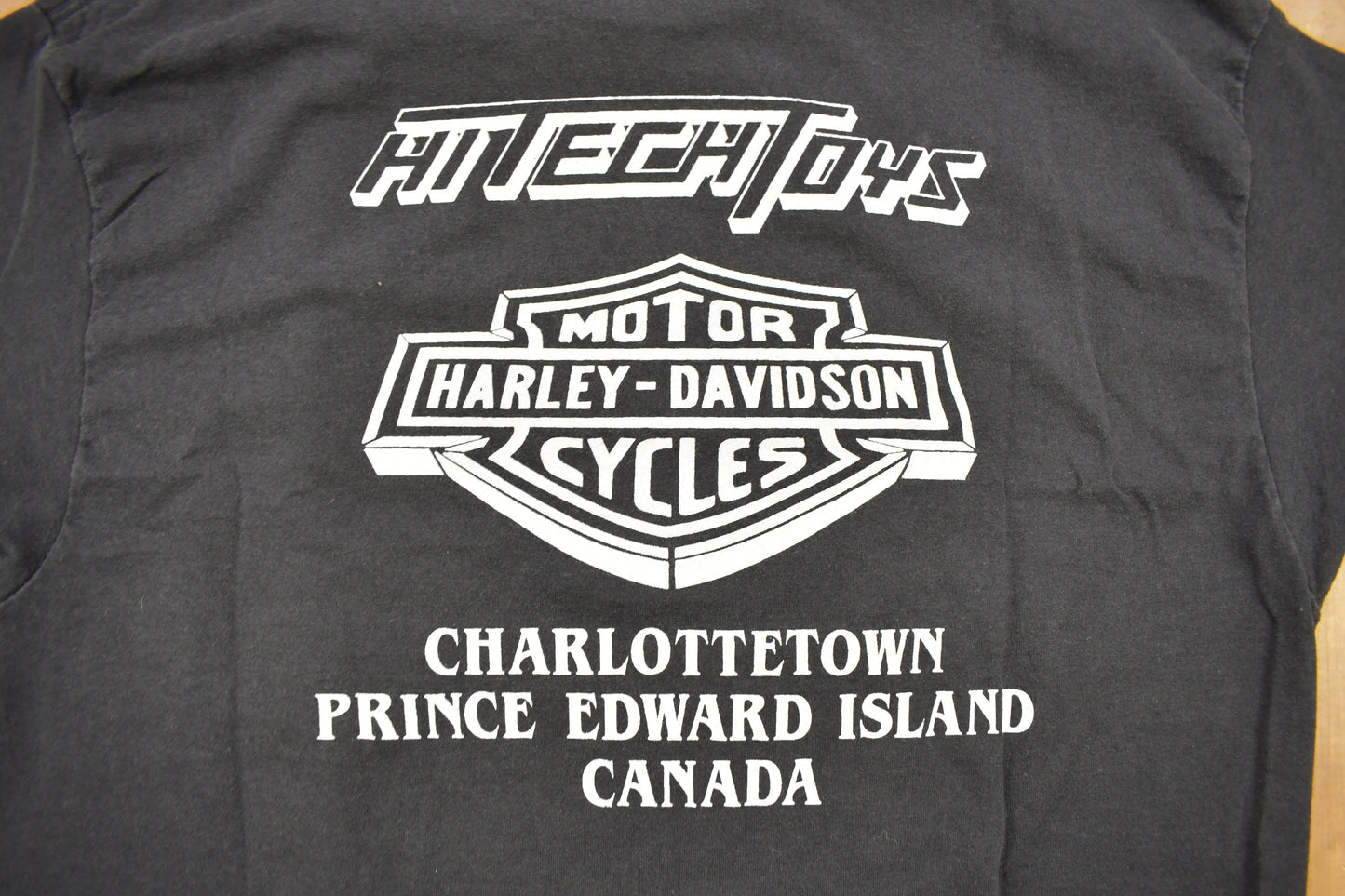 Vintage 1990s Harley Davidson Charlottetown Prince Edward Island T-Shirt