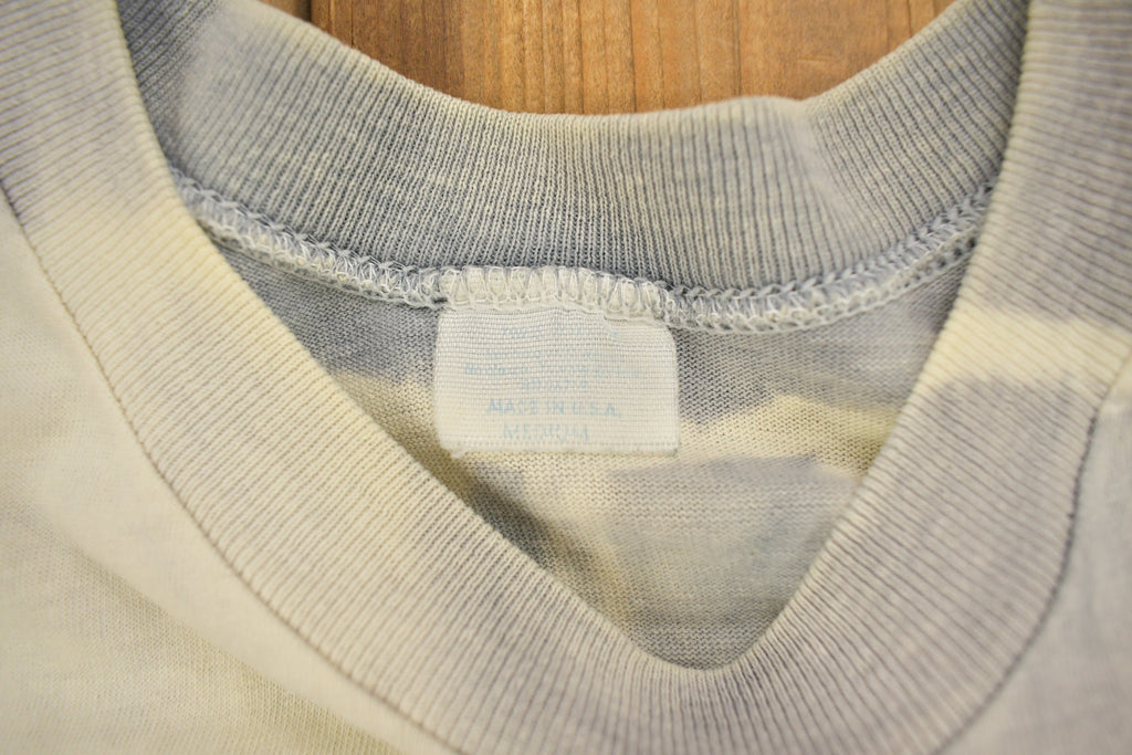 Vintage 1980s Barne's Harley Davidson Of Tampa Florida tie Dye T-Shirt