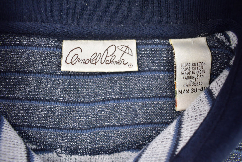 Vintage 1990s 100% Cotton Blank Quarter-Button Sweatshirt