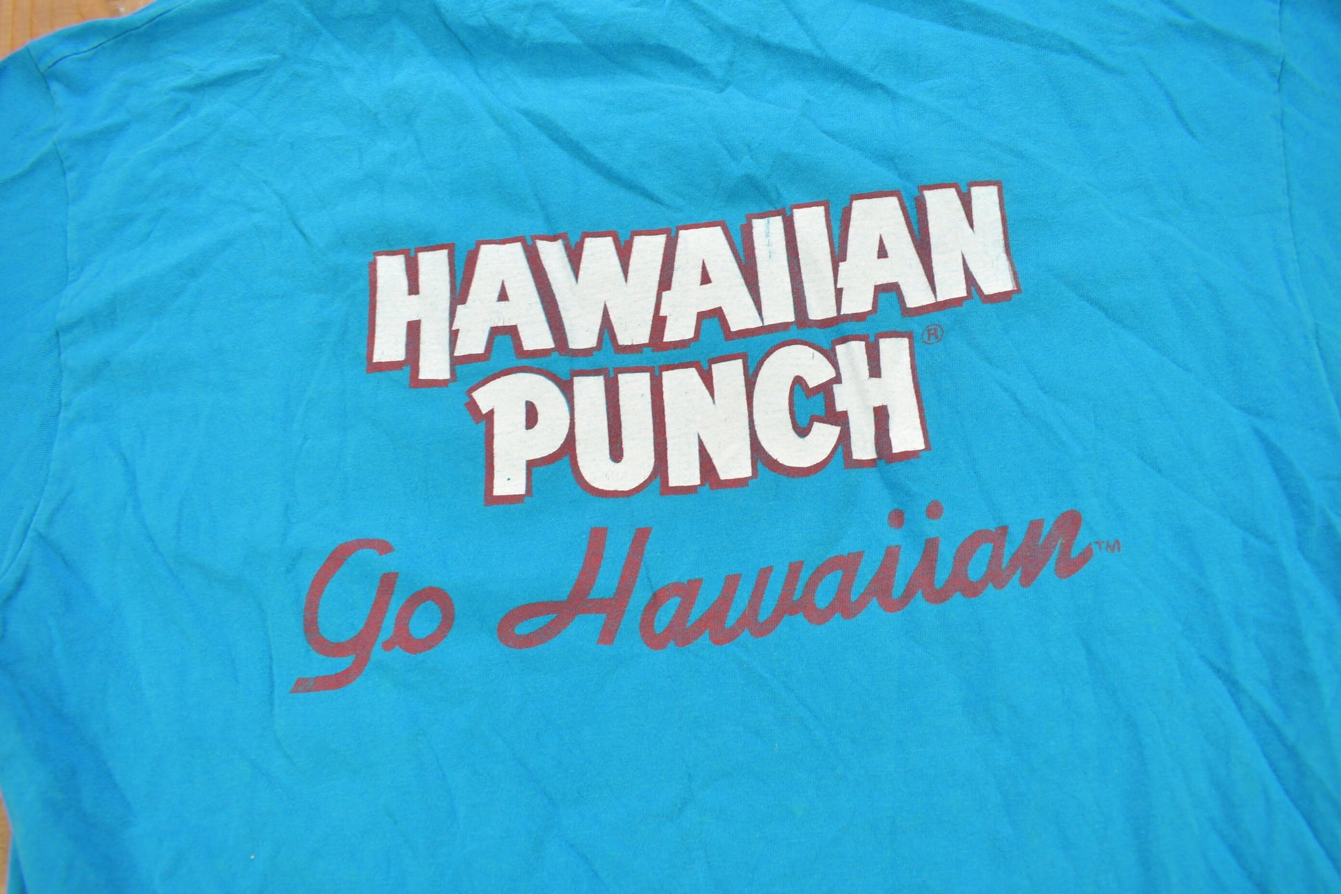 Vintage 1980s Hawaiian Punch Racing Graphic T-Shirt