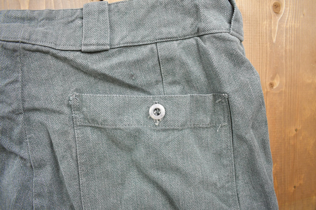 Vintage 1950s European Military Utility Shorts