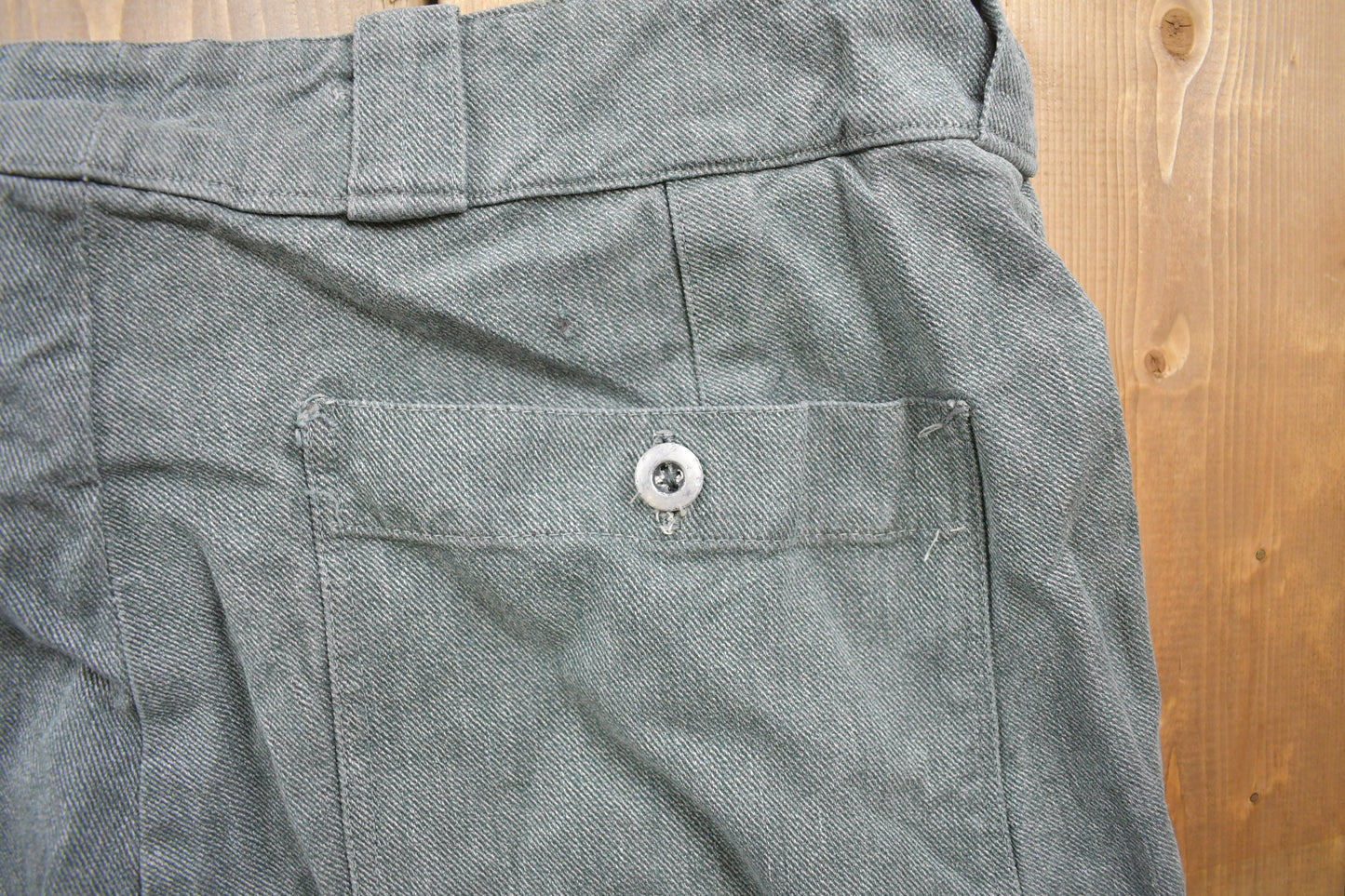 Vintage 1950s European Military Utility Shorts